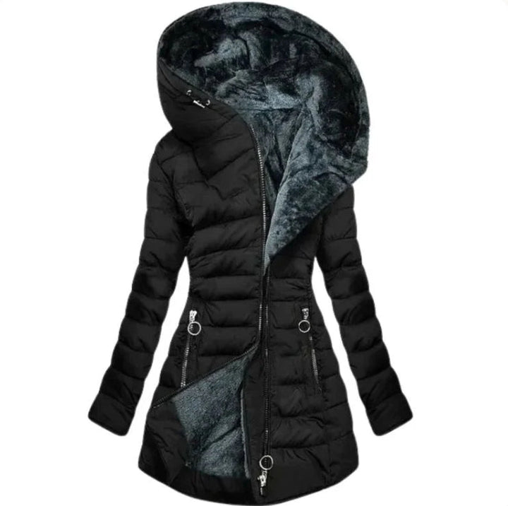 Ella | Elegant Fleece Parka