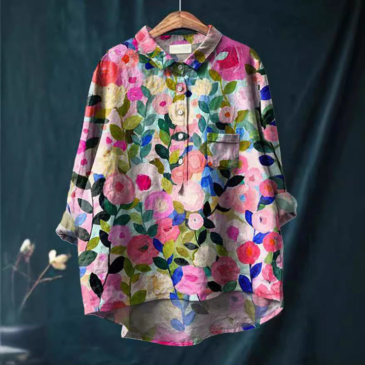 Clara™️ | The blouse that captures effortless femininity with timeless elegance
